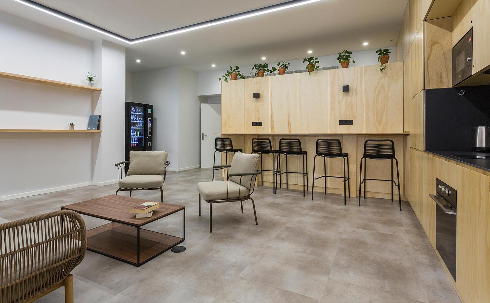 Urban Cube Hostel Sevilla Luaran gambar